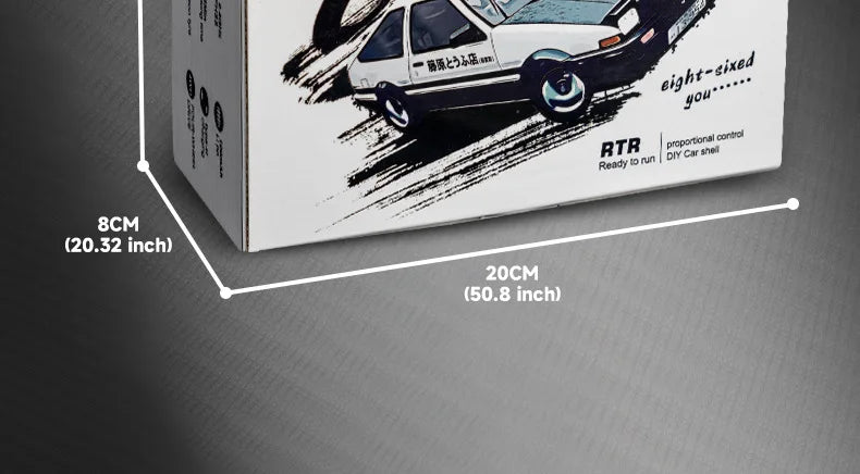 164 RC Drift Car - High-Speed Mini Remote Control Racing Car for Desktop Fun - ZOOMNSTORE