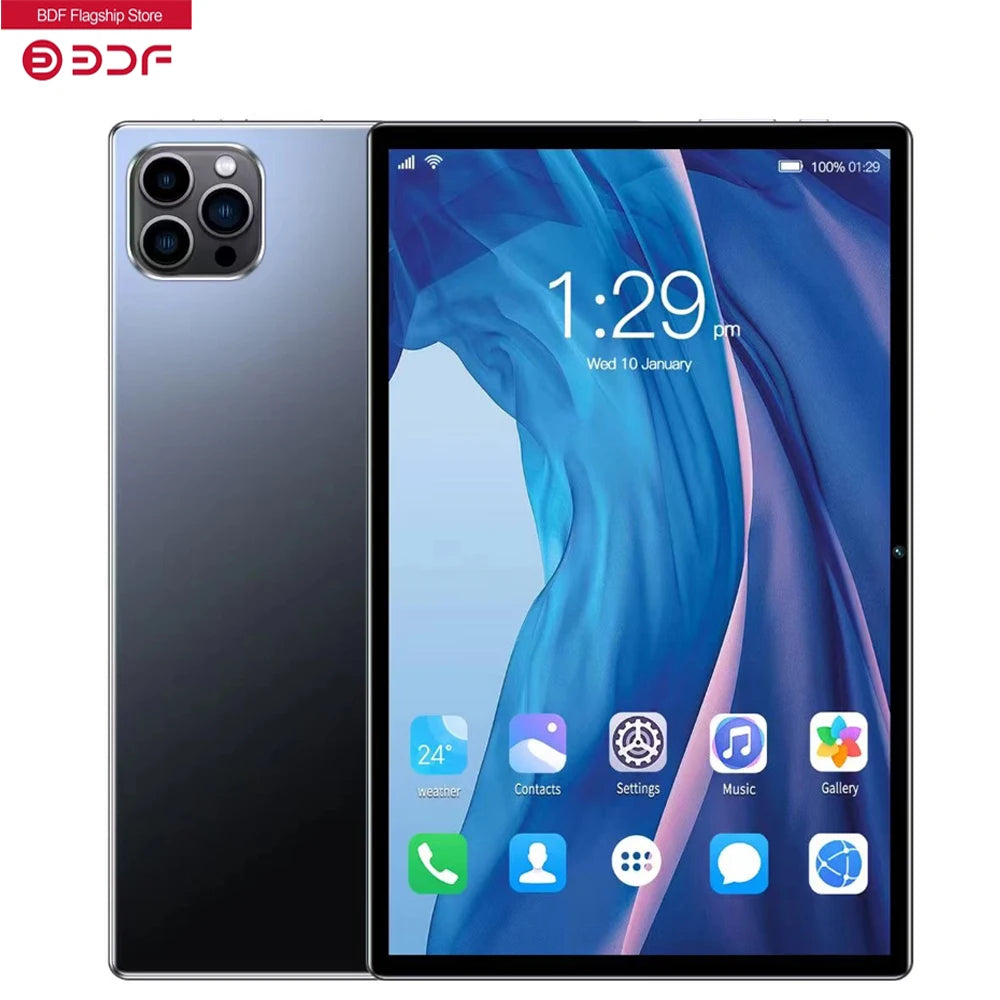 Android 10.1 Inch Tablet Pc Google Play Octa Core Dual Cameras Dual SIM 3G Phone Call Tablets Bluetooth Wifi 4GB+ 64GB ROM - ZOOMNSTORE