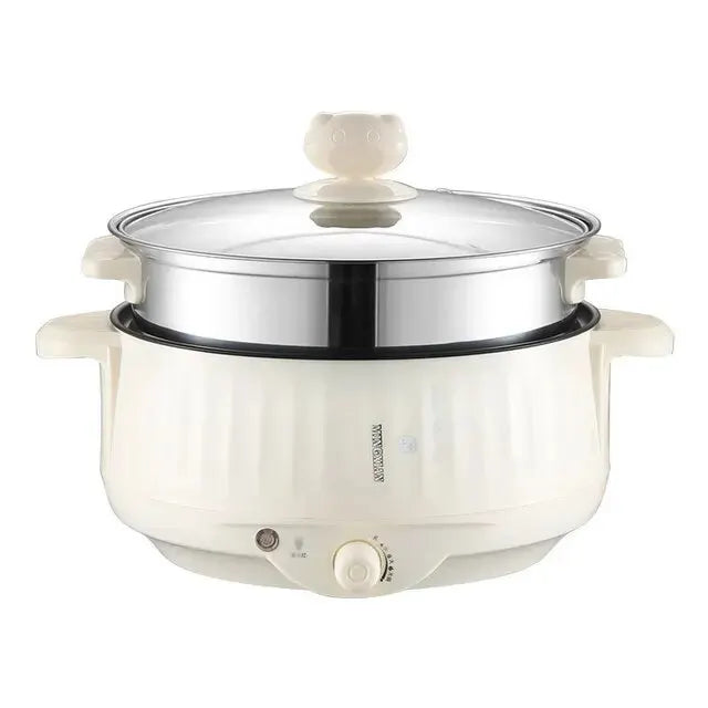 220V Electric Multi Cooker - Non-Stick Hot Pot Rice Cooker for 1-2 People - ZOOMNSTORE