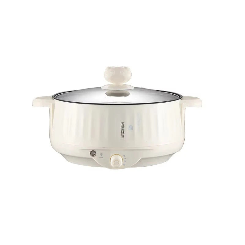 220V Electric Multi Cooker - Non-Stick Hot Pot Rice Cooker for 1-2 People - ZOOMNSTORE