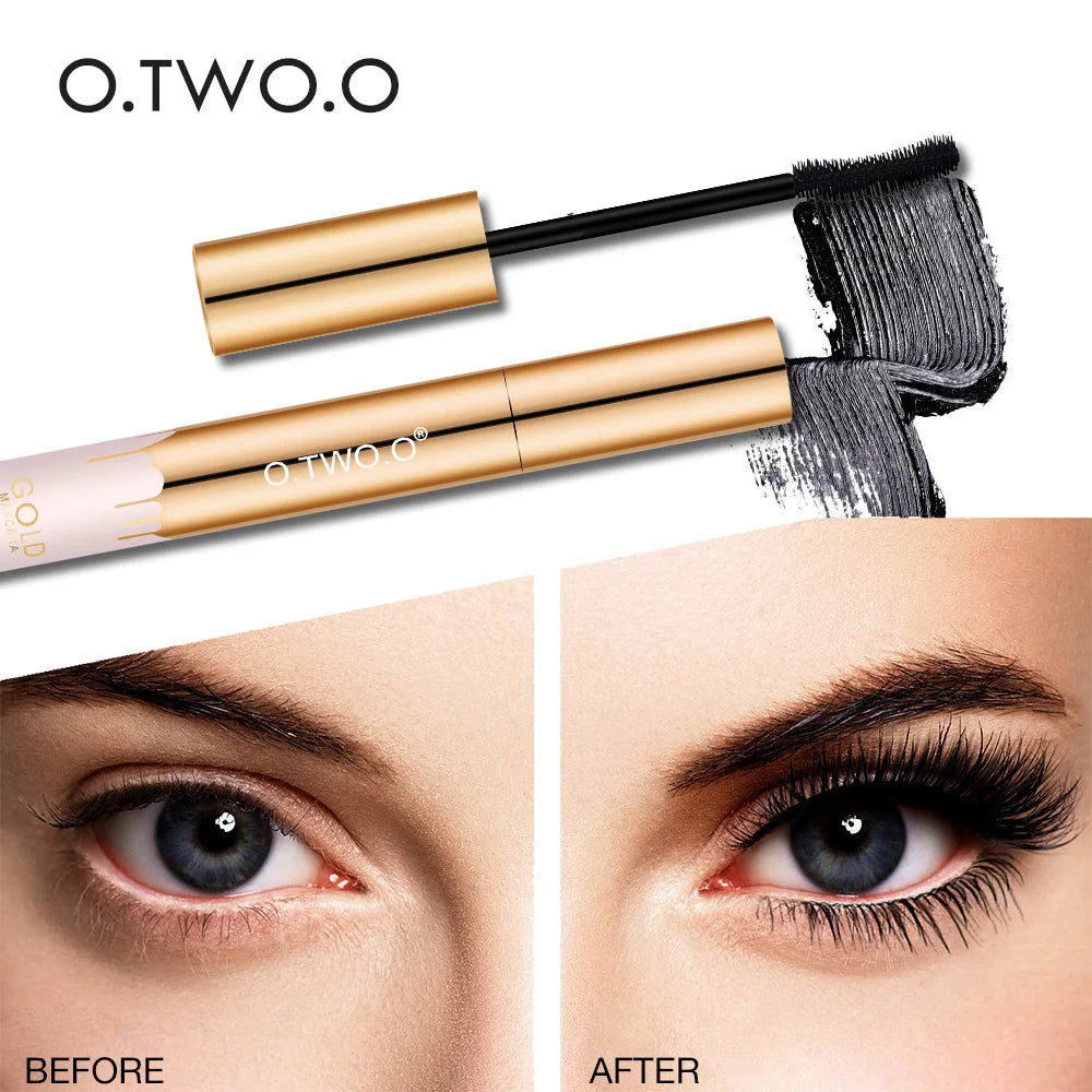 3D Lengthening Mascara - Long-Wearing Black Eyelash Brush - ZOOMNSTORE
