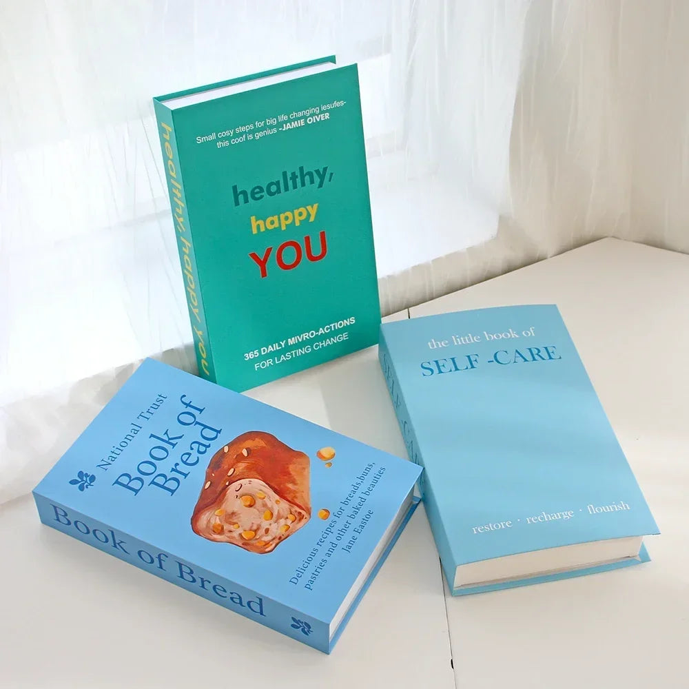 3Pcs Decorative Fake Books - Living Room Coffee Table Ornaments - ZOOMNSTORE
