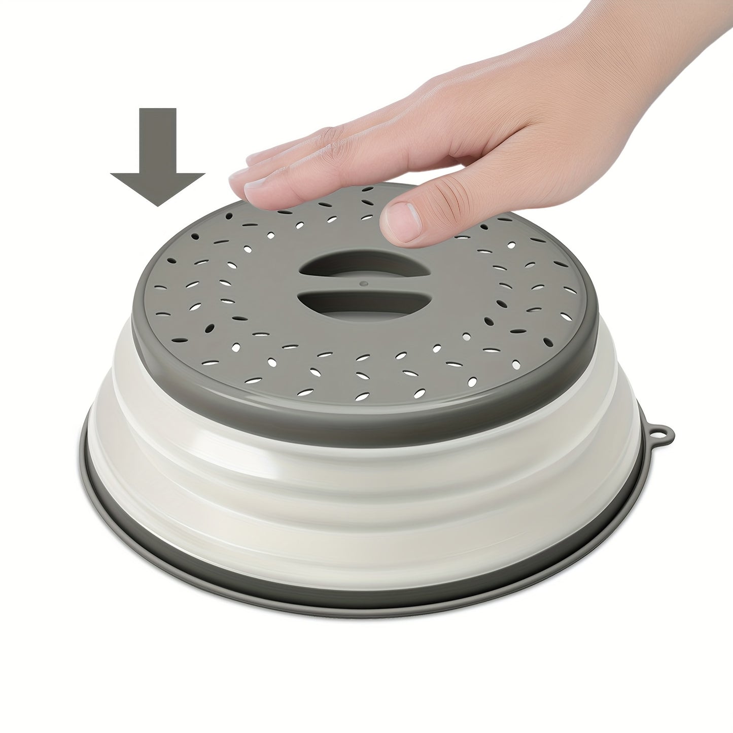 Foldable Microwave Lid - Kitchen Tool for Food Reheating and Meal Prep - ZOOMNSTORE