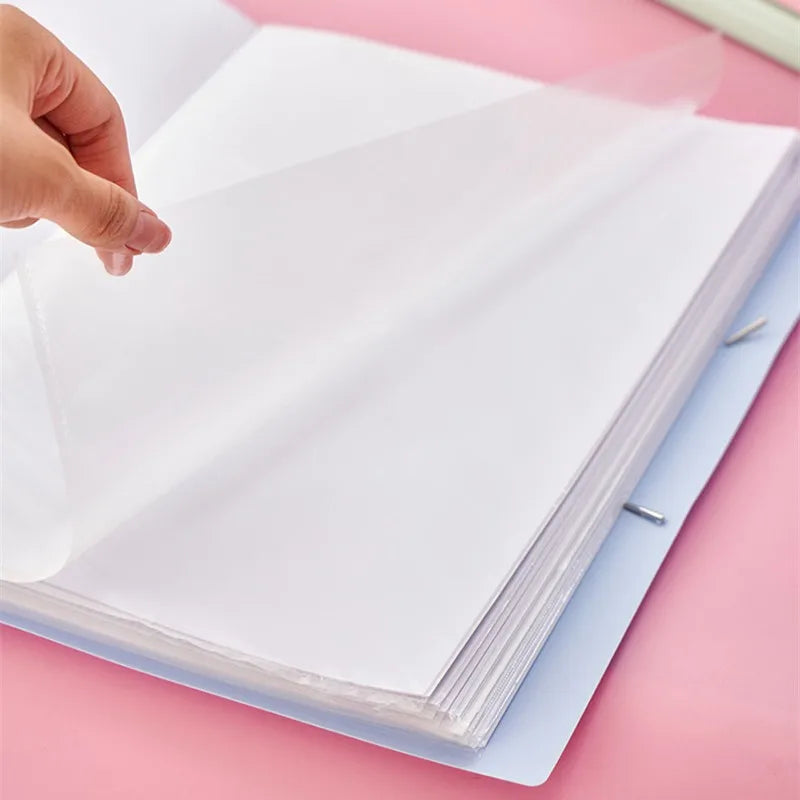 A4 Display Book - 3060 Pages Transparent File Organizer for Office School Supplies - ZOOMNSTORE