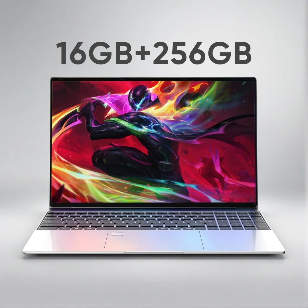 15.6 Inch Gaming Laptop - Intel Core i9, 32GB RAM, 2TB SSD, Windows 11 Pro, Ultra Slim PC