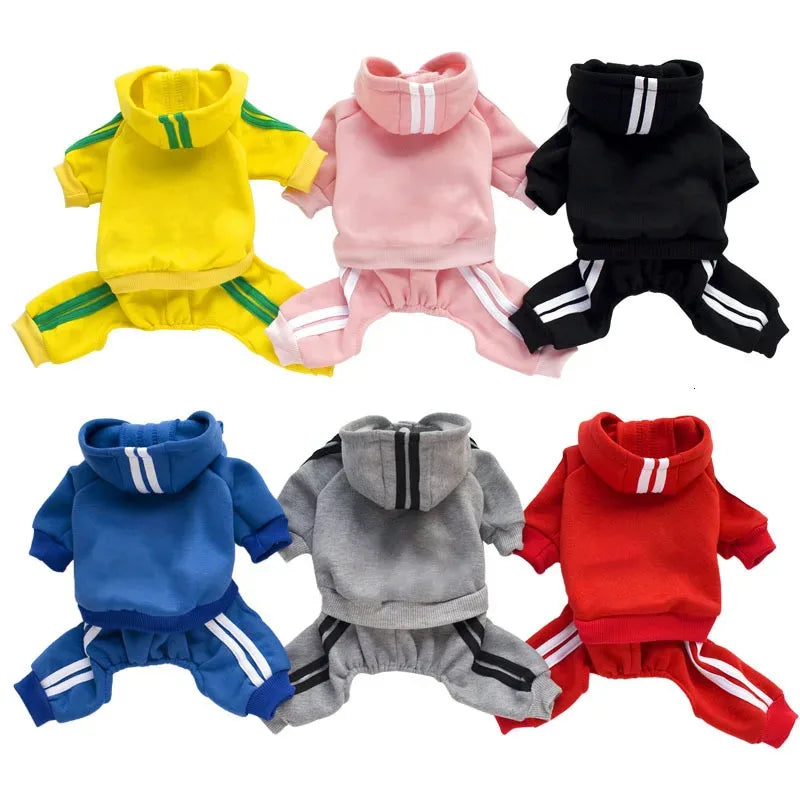 Adidog Dog Jumpsuit - Spring Sports Suit for Small Dogs - ZOOMNSTORE