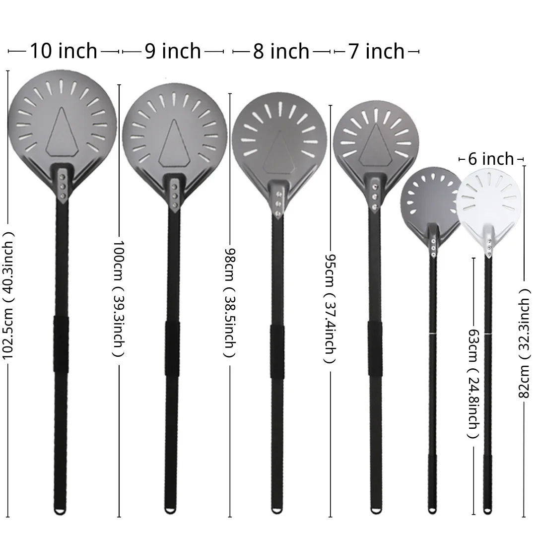 Adjustable Pizza Peel - Nonstick Pizza Turner for Oven Baking - ZOOMNSTORE