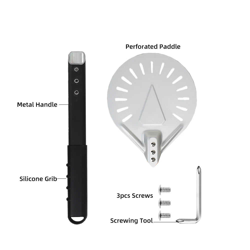Adjustable Pizza Peel - Nonstick Pizza Turner for Oven Baking - ZOOMNSTORE