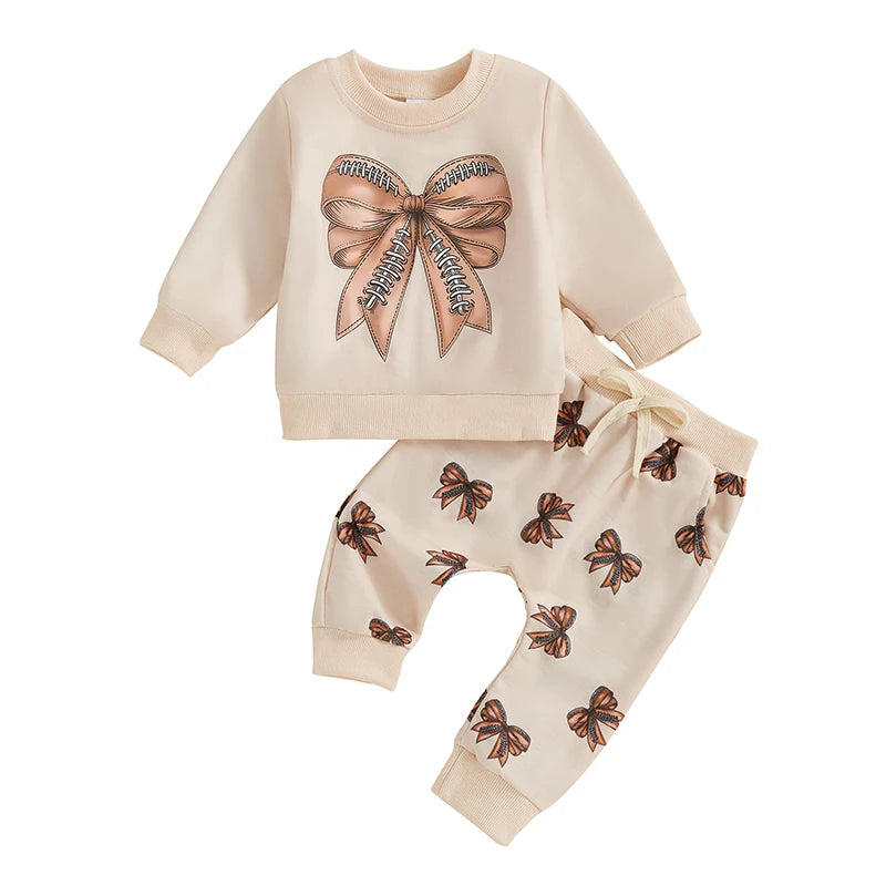 Adorable Toddler Girls Winter Outfits Floral Print Hoodie and Leggings Set Baby Warm 2 Piece Clothing Ensemble - ZOOMNSTORE