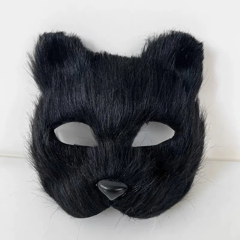 Animal Mask Tiger Lion Costume Stage Performance Props COSPLAY Halloween Costume Accessories Add Mystery - ZOOMNSTORE