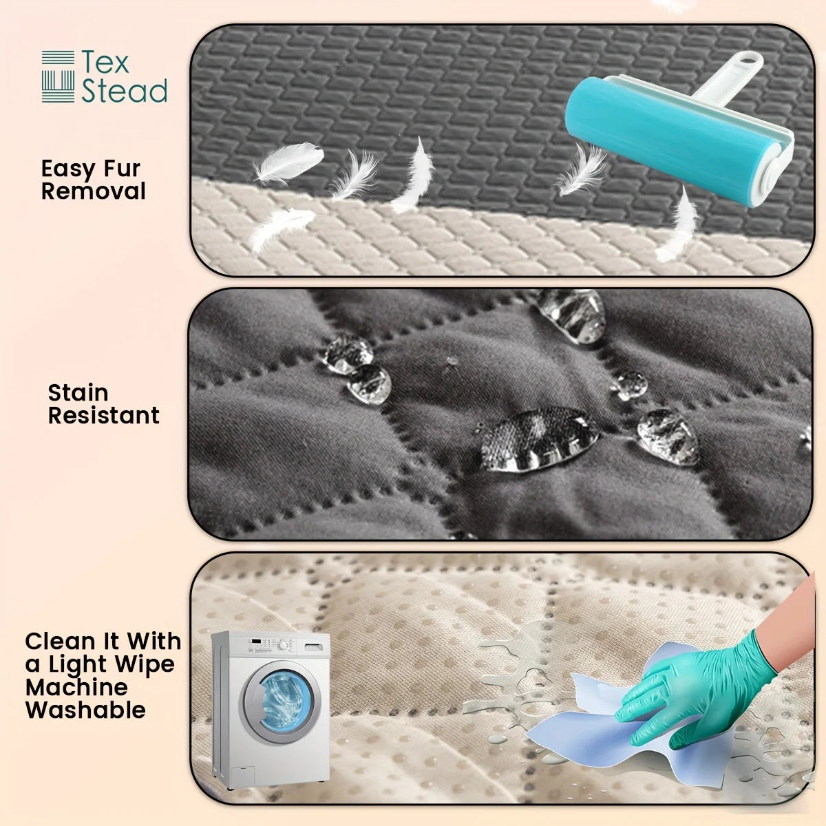 Anti-Leak Non-Slip Dog Bed Cover - Pet Blanket Sofa Protector for Cats and Dogs - ZOOMNSTORE