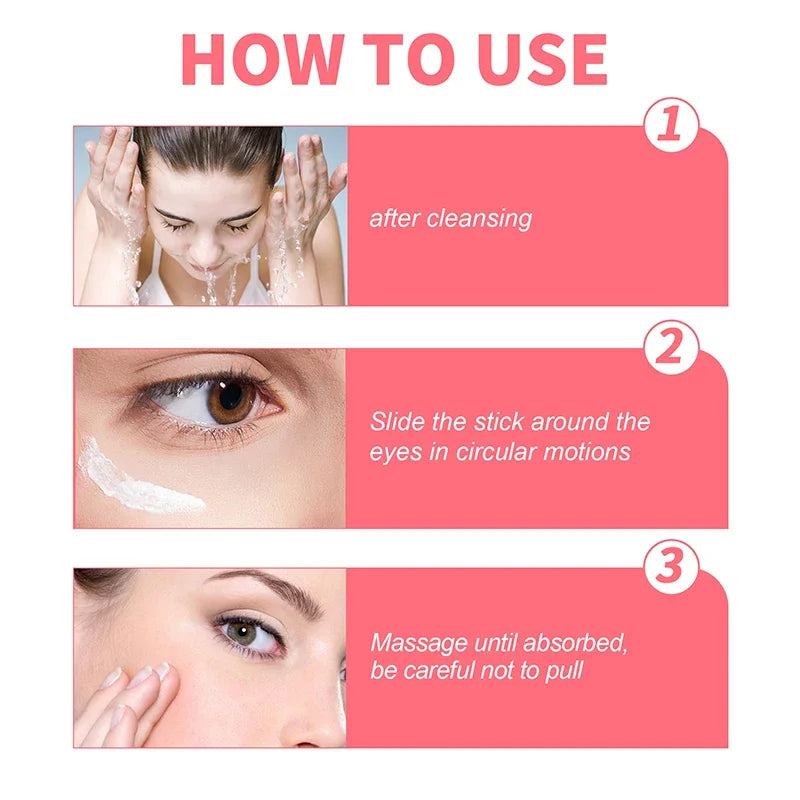Anti-Wrinkle Retinol Eye Cream - Dark Circle Puffiness Reducer Firming Brightening Moisturizer - ZOOMNSTORE