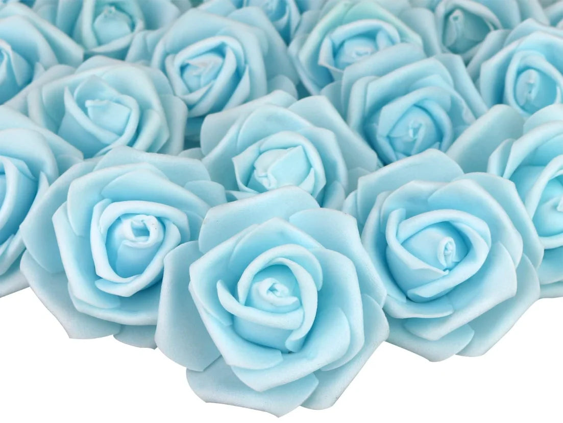 Artificial Foam Rose Flowers - PE Fake Floral Decor for Home Weddings Holidays - ZOOMNSTORE