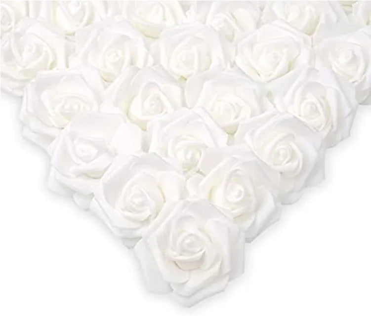 Artificial Foam Rose Flowers - PE Fake Floral Decor for Home Weddings Holidays - ZOOMNSTORE