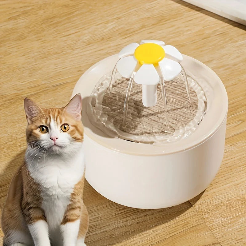 Automatic Pet Water Fountain - USB Electric Cat Drinking Dispenser with Filter - ZOOMNSTORE