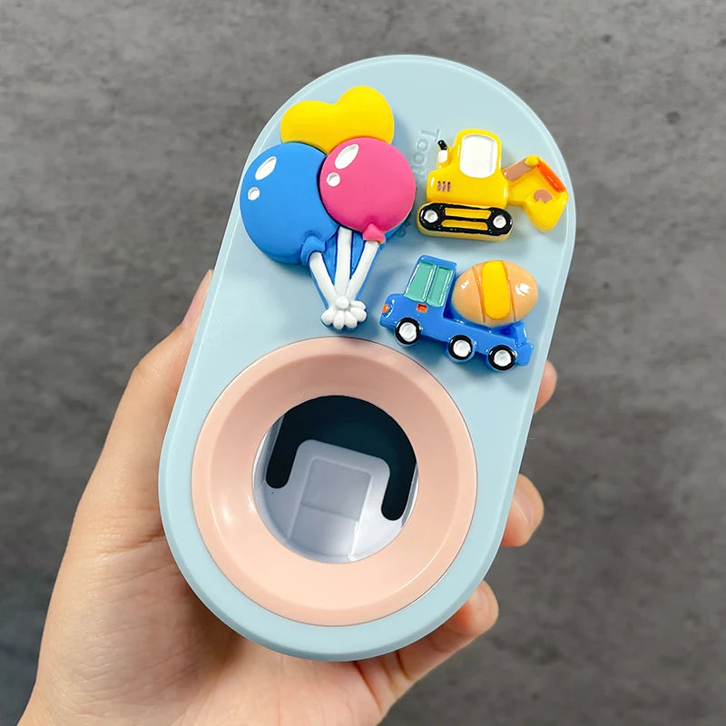 Automatic Wall-Mounted Toothpaste Dispenser - Dustproof Bathroom Accessory - ZOOMNSTORE