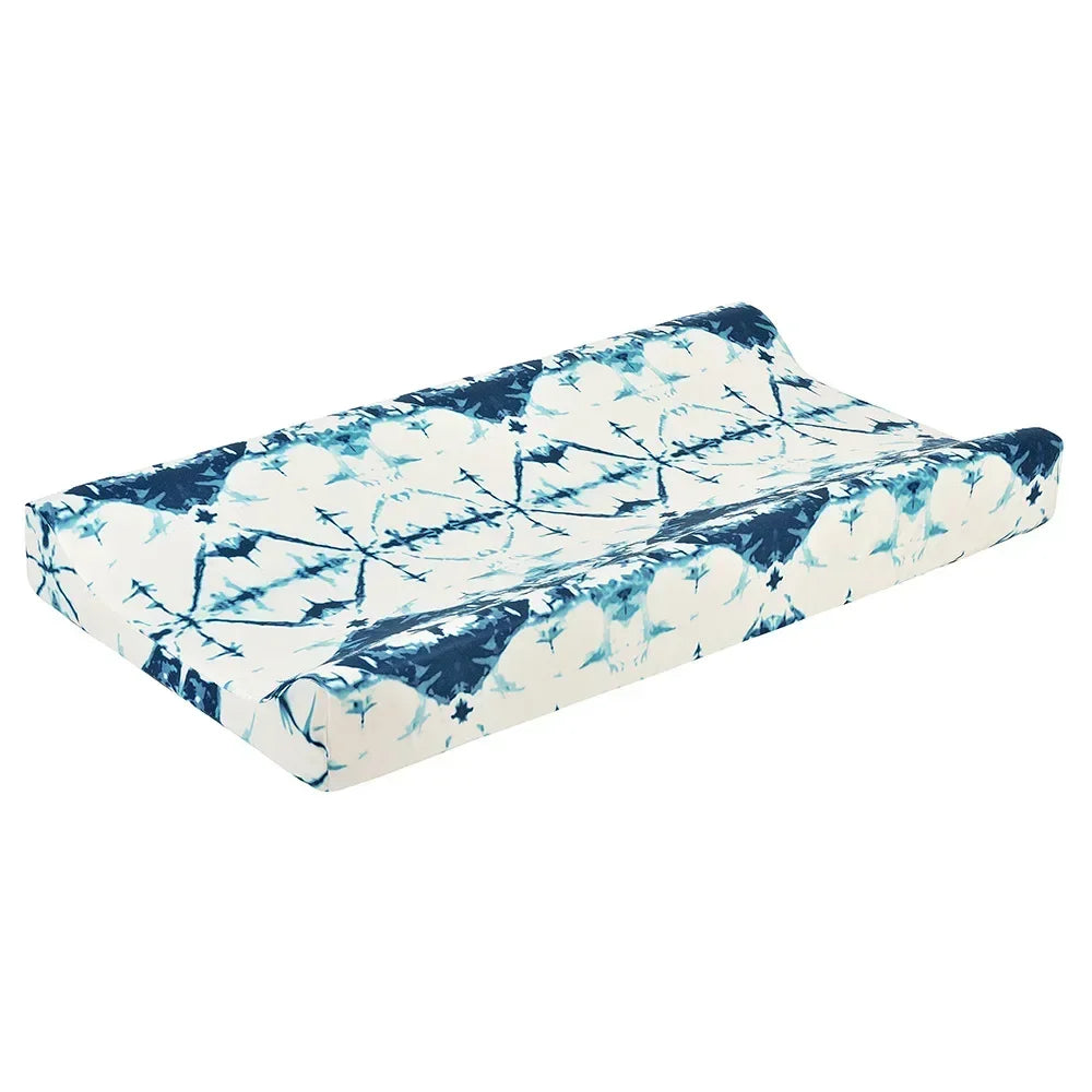 Newborn Change Table Covers Baby Diaper Changing Pad Cover Printing Design Breathable Soft Reusable Diaper Changing Mat Cover - ZOOMNSTORE