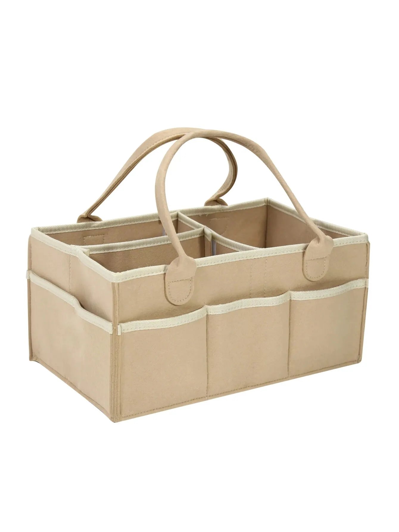 Baby Stroller Accessories Organizer Mommy Tote Bag Foldable Storage Baby Diaper Hanging Bags Thicken Portable Mom Tote Basket - ZOOMNSTORE