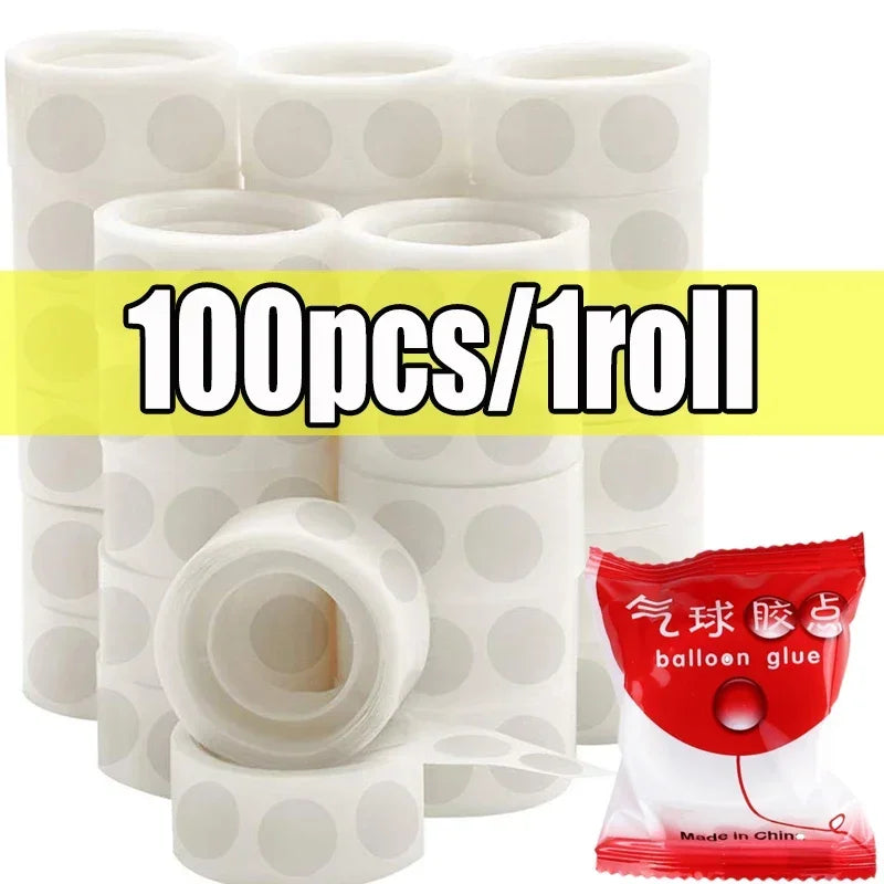 Double-Sided Sticky Tape - Balloon Glue Dots for Parties and Weddings - ZOOMNSTORE