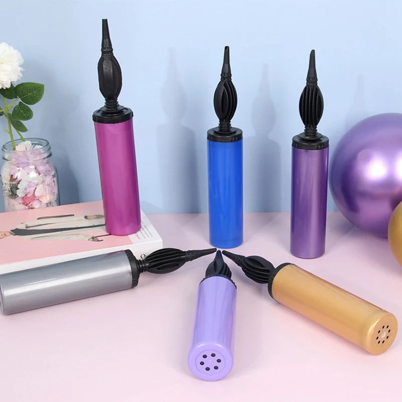 Balloon Pump - Hand Push Inflator for Wedding Party Decorations - ZOOMNSTORE