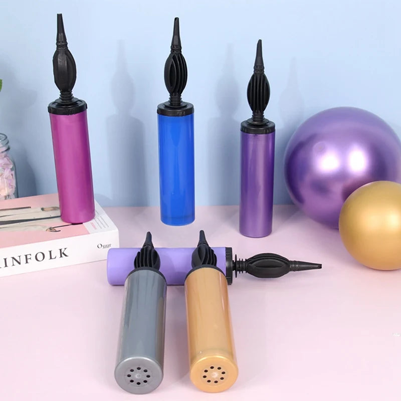 Balloon Pump - Hand Push Inflator for Wedding Party Decorations - ZOOMNSTORE