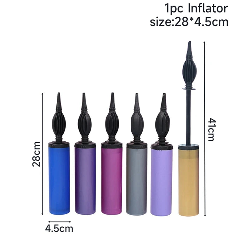 Balloon Pump - Hand Push Inflator for Wedding Party Decorations - ZOOMNSTORE