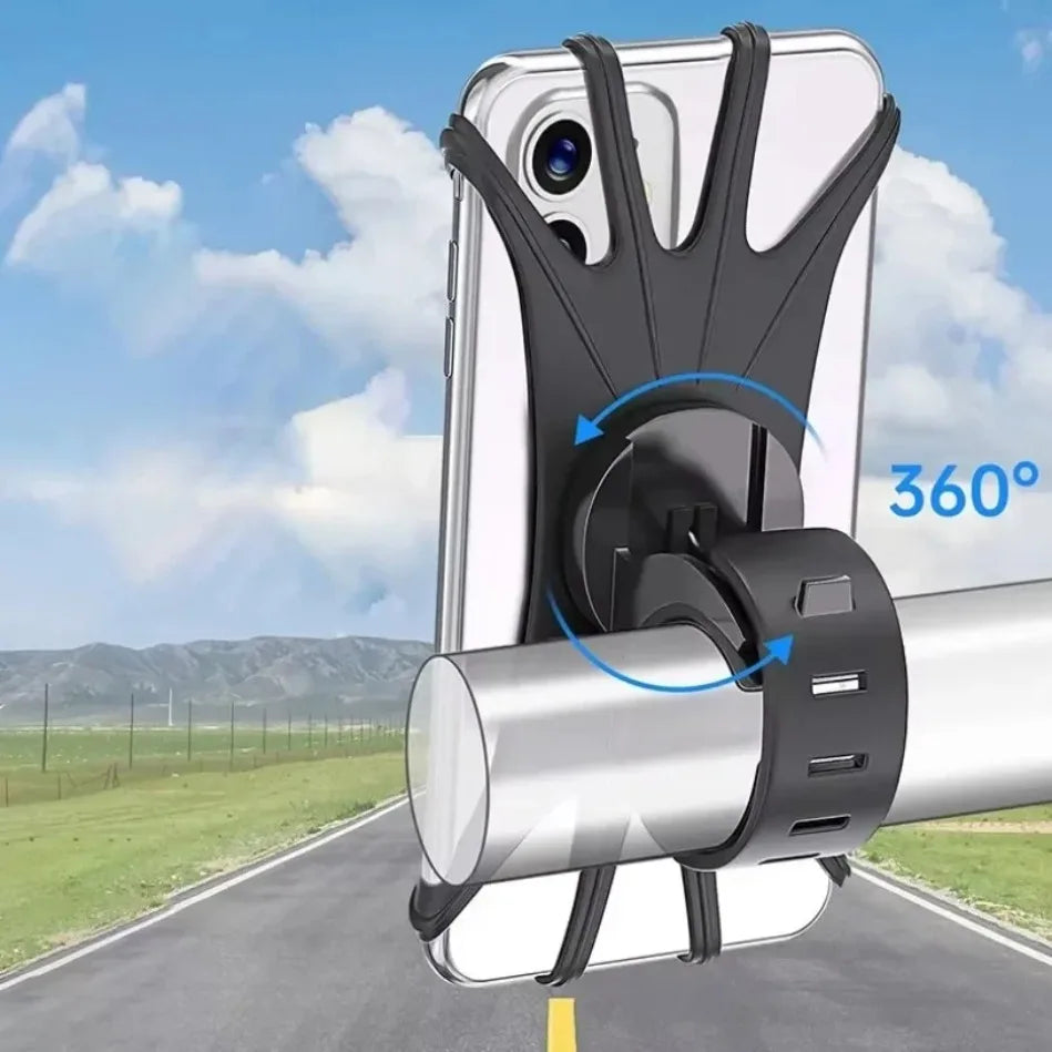 Bike Phone Holder Bicycle Mobile Cellphone Holder Motorcycle Stand Suporte Celular For iPhone Samsung Xiaomi Gsm Houder Fiets - ZOOMNSTORE