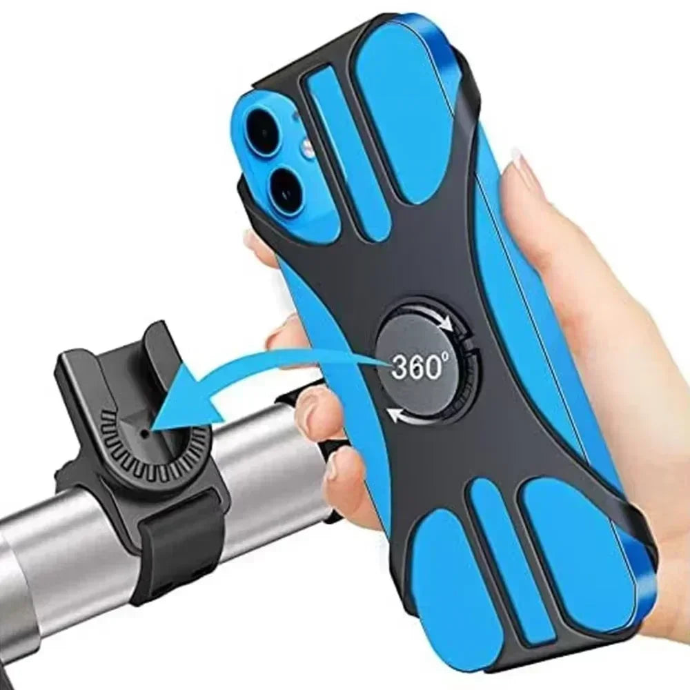 Bike Phone Holder Bicycle Mobile Cellphone Holder Motorcycle Stand Suporte Celular For iPhone Samsung Xiaomi Gsm Houder Fiets - ZOOMNSTORE