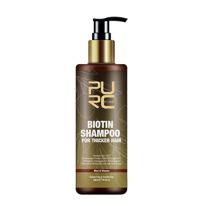 Biotin Hair Growth Shampoo - Anti-Hair Loss Argan Oil Treatment - ZOOMNSTORE