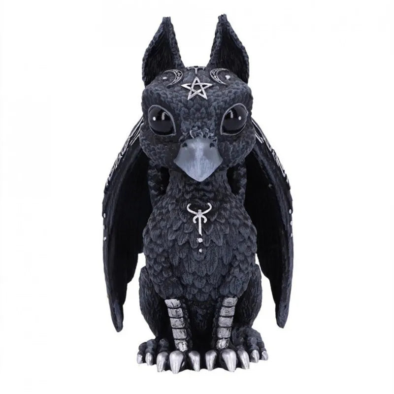 Halloween Dragon Griffin Unicorn Statue - Mysterious Witches Home Decor Figurine - ZOOMNSTORE