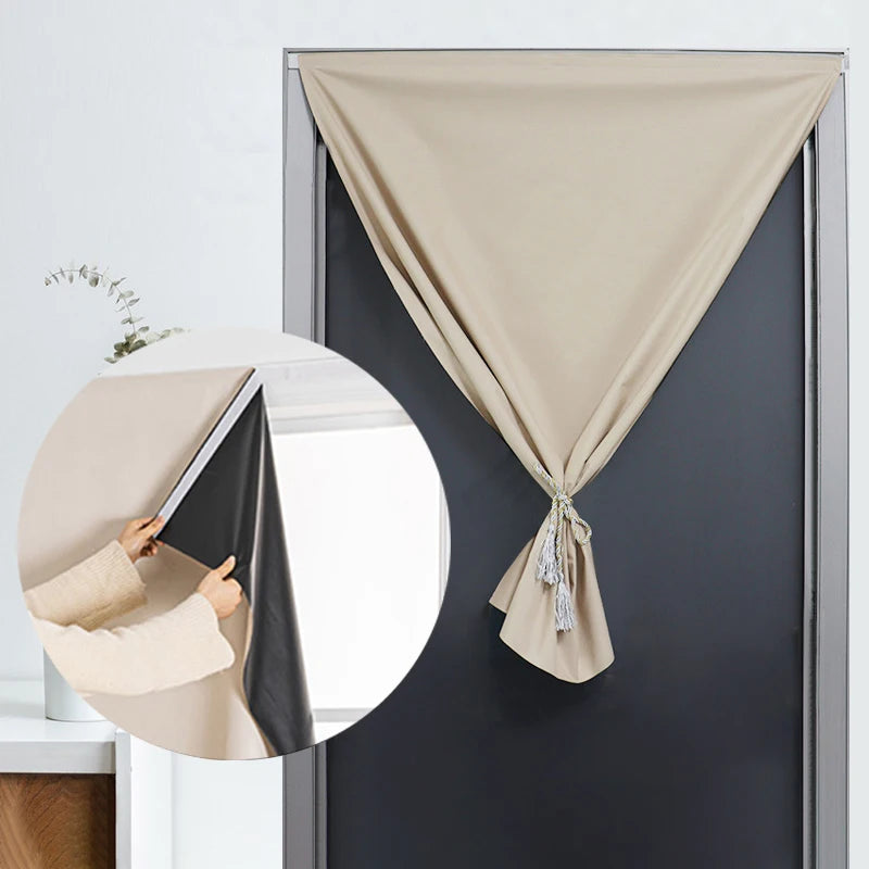 Blackout Curtain - Self-Adhesive Insulation Sunshade for Bedroom Balcony Privacy - ZOOMNSTORE