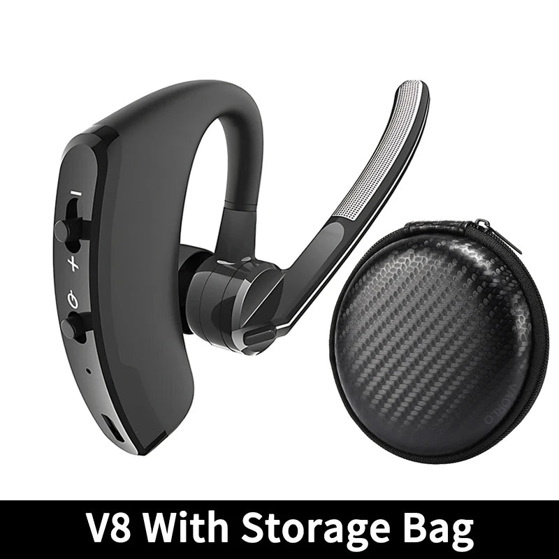 Bluetooth Wireless Earphones - VAORLO V9 Sport Headset With Mic, Noise Cancelling - ZOOMNSTORE