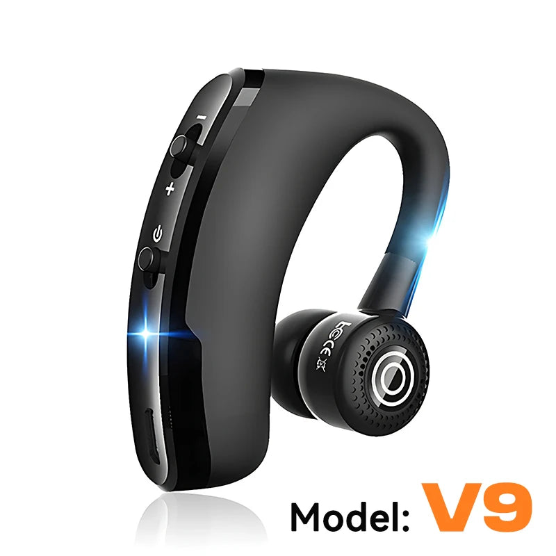 Bluetooth Wireless Earphones - VAORLO V9 Sport Headset With Mic, Noise Cancelling - ZOOMNSTORE