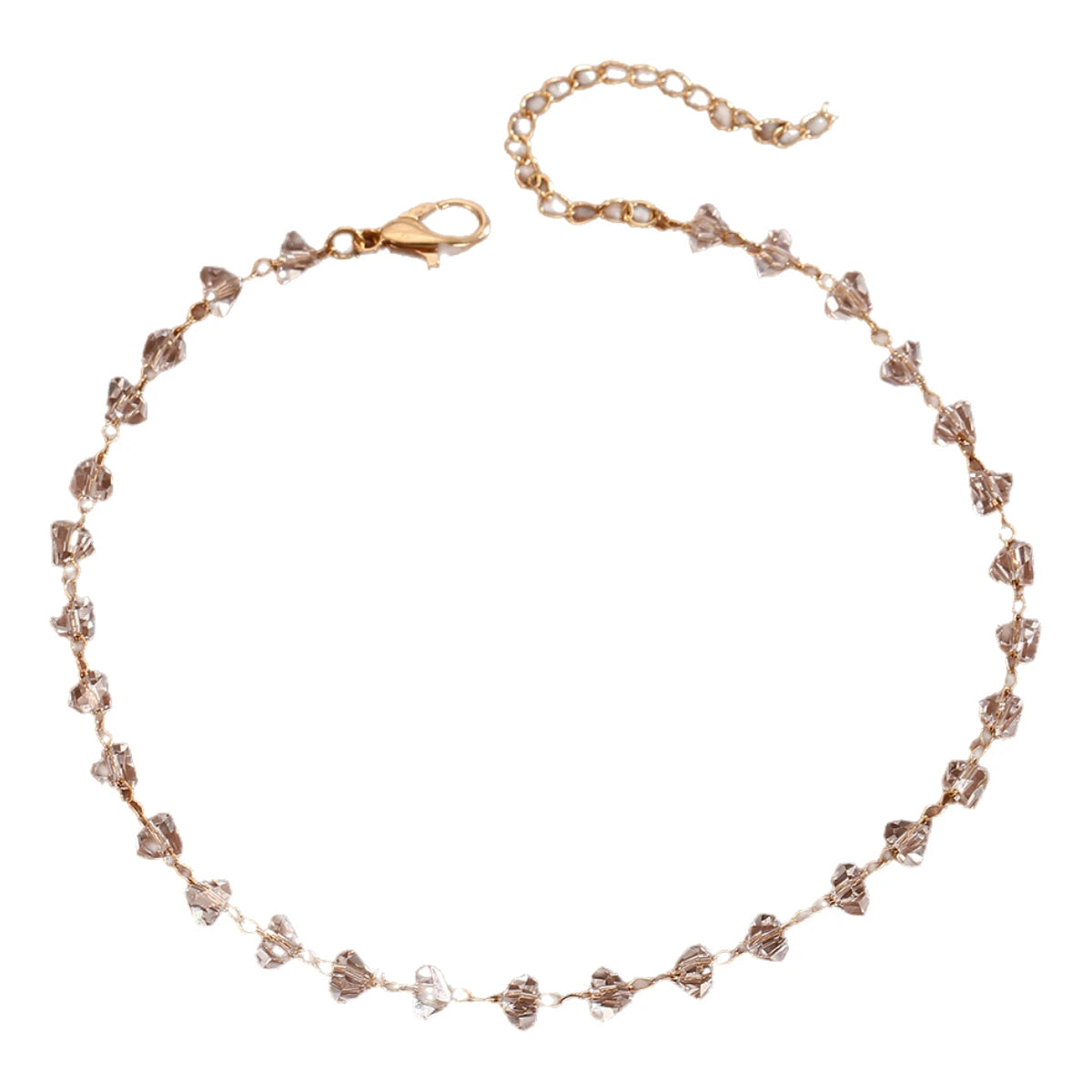 Bohemian Crystal Anklet - Summer Beach Jewelry for Women and Girls - ZOOMNSTORE