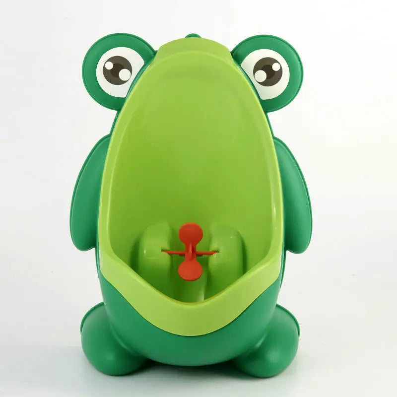 Boys Standing Potty - Wall Mounted Urinal Cartoon Frog Shape for Toddler Pee Training - ZOOMNSTORE