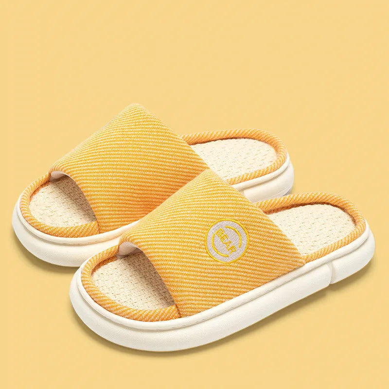Breathable Open Toe Slippers - Non-Slip Indoor Slides for Men and Women - ZOOMNSTORE