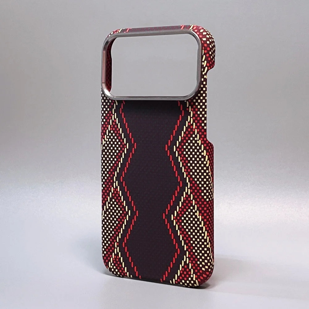 Carbon Fiber Phone Case | Ultra Thin iPhone Shockproof Case With Metal Lens Ring - ZOOMNSTORE