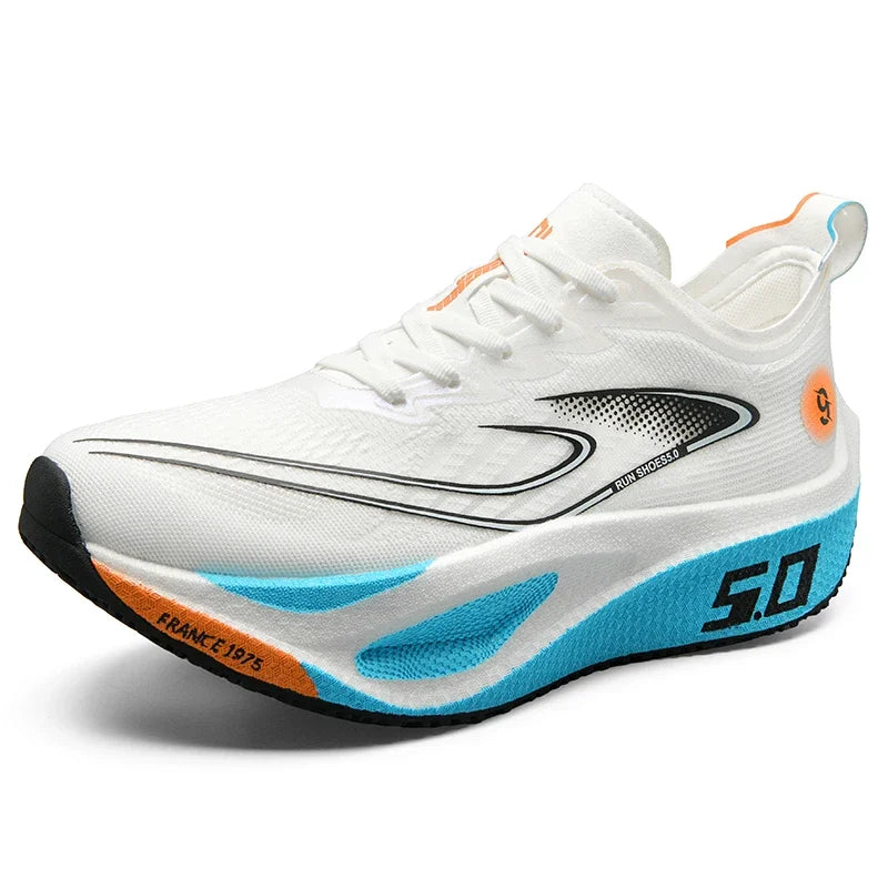 Carbon Plate Running Shoes – Lightweight Breathable Marathon Racing Sneakers - ZOOMNSTORE