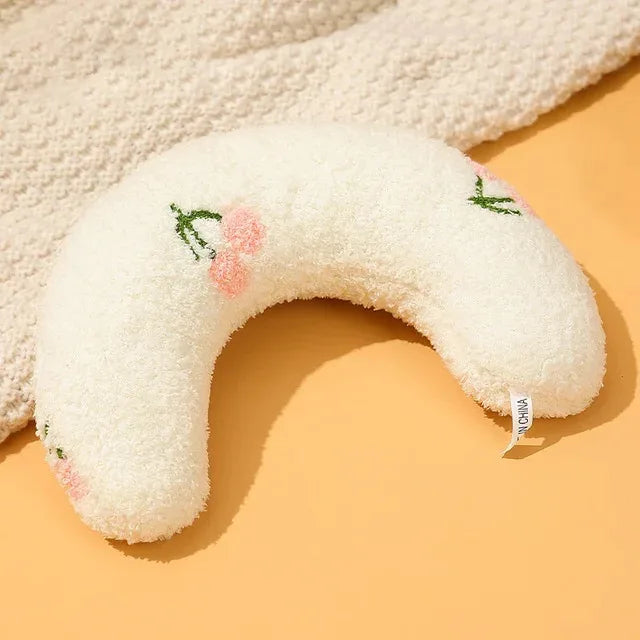 Cat Calming Pillow - Ultra Soft Half Donut Plush Cat Sleep Aid Cushion - ZOOMNSTORE
