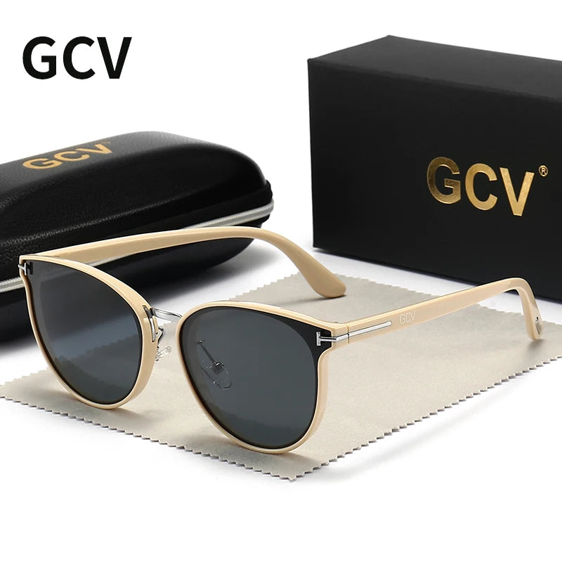 Cat Eye Polarized Sunglasses - Luxury Womens Fashion Eyewear - ZOOMNSTORE