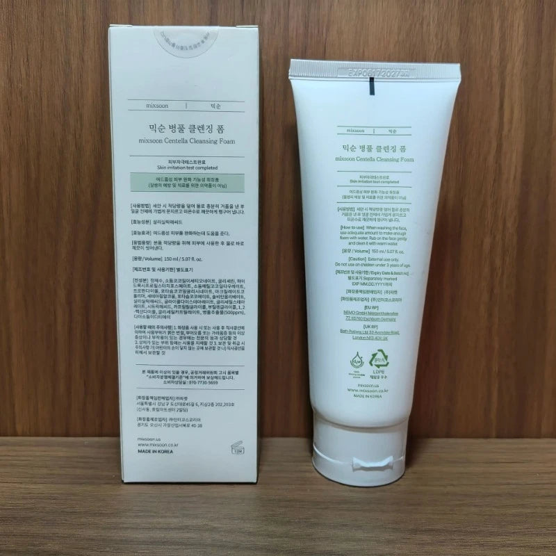 Centella Asiatica Facial Cleanser 150ML - Deep Cleansing Gentle Moisturizer - ZOOMNSTORE