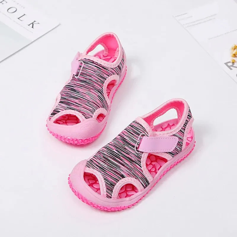 Kids Summer Sports Sandals - Boys Girls Beach Shoes - ZOOMNSTORE