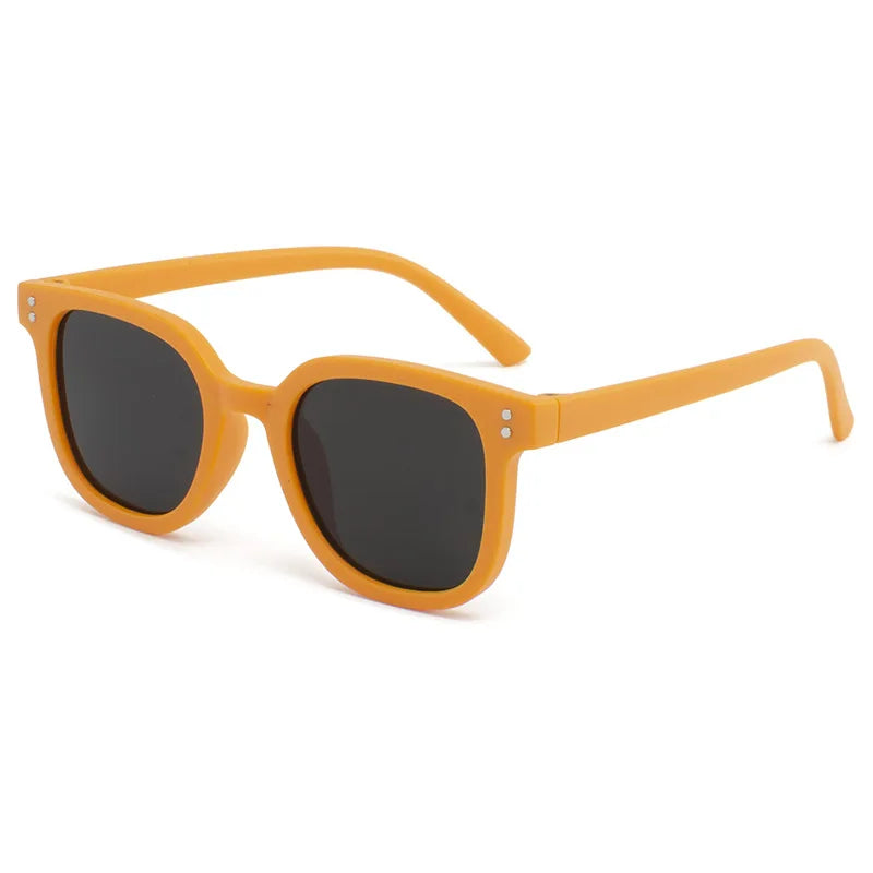 Childrens Designer Square Sunglasses - UV400 Outdoor Eyewear for Boys and Girls - ZOOMNSTORE