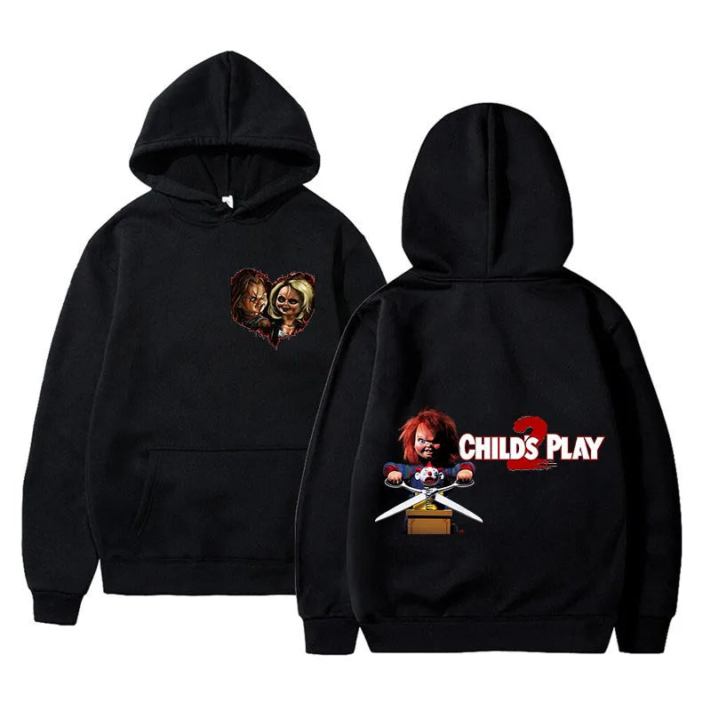 Chucky Horror Hoodie - Unisex Harajuku Hip Hop Sweatshirt for Autumn Winter - ZOOMNSTORE