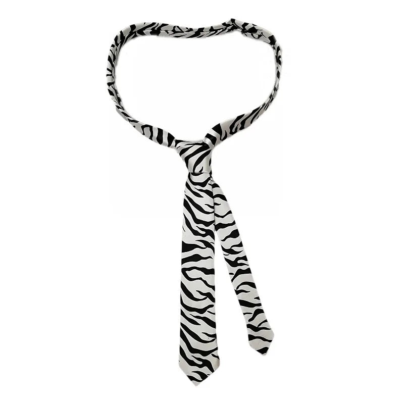 Classic Musical Notes Tie - Silky Narrow Necktie for Piano Guitar Lovers - ZOOMNSTORE