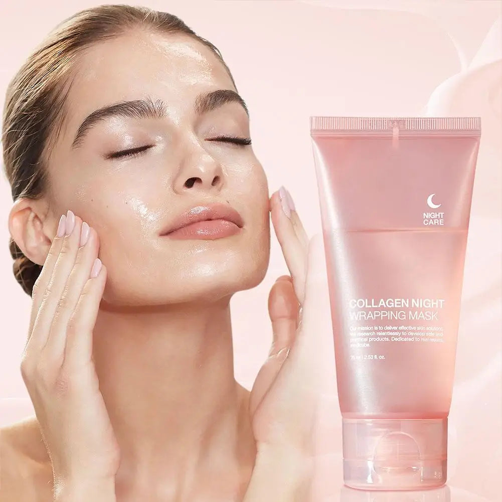 Collagen Peel-Off Mask - Moisturizing Firming Gel for Deep Cleansing and Wrinkle Repair - ZOOMNSTORE