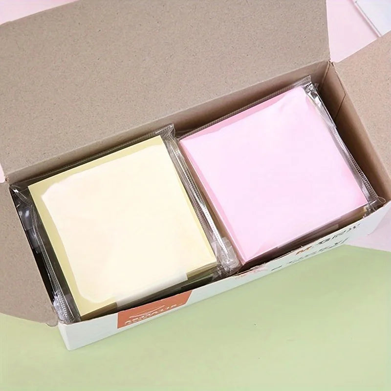 Colorful Sticky Notes - 12 Pcs Portable Memo Pads 1200 Sheets for Office School - ZOOMNSTORE