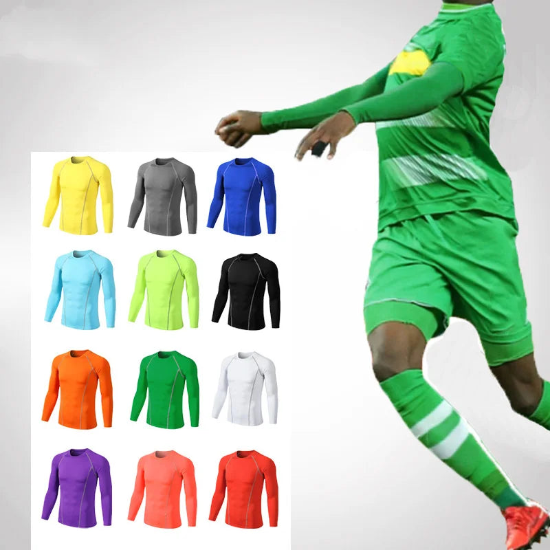 Compression Running T-Shirt - Unisex Sportswear for Fitness and Gym - ZOOMNSTORE