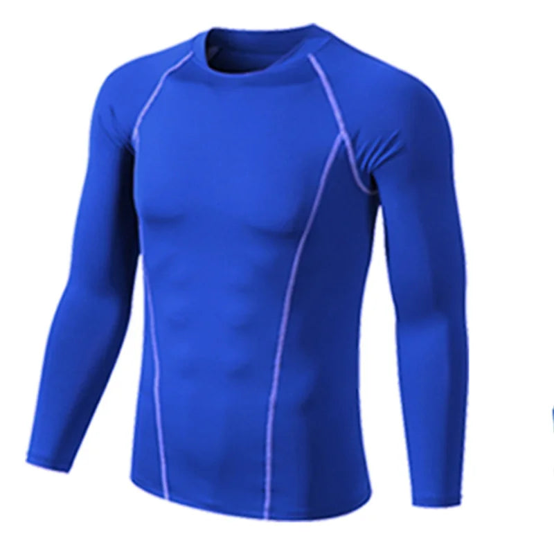Compression Running T-Shirt - Unisex Sportswear for Fitness and Gym - ZOOMNSTORE