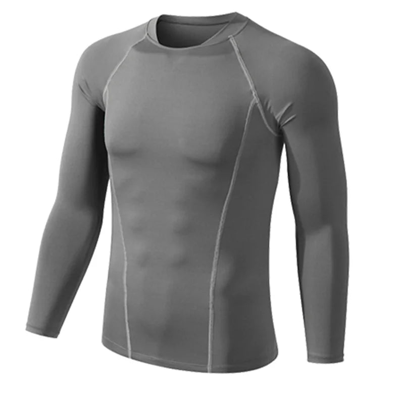 Compression Running T-Shirt - Unisex Sportswear for Fitness and Gym - ZOOMNSTORE